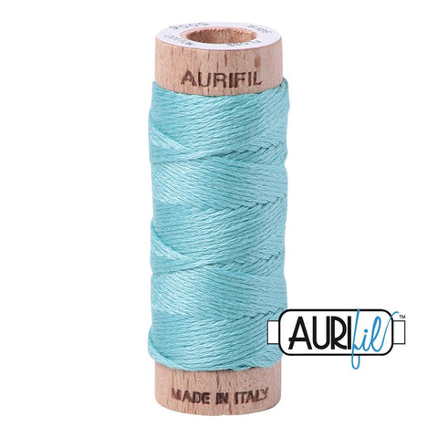 AURIFIL Floss Aurifloss CARIBBEAN Color Builder Turquoise Blue MAKO 6 Strand 18 yards Spool Embroidery Cotton Thread Set of 3 5006 2810 4182