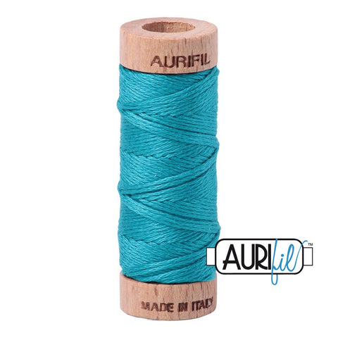 AURIFIL Floss Aurifloss CARIBBEAN Color Builder Turquoise Blue MAKO 6 Strand 18 yards Spool Embroidery Cotton Thread Set of 3 5006 2810 4182