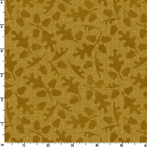 Autumn Harvest Flannel Oak Leaves Autumn Acorns Jelly Roll 2.5 Inch Strips Maywood Woolies Flannel Purple Green Red Cotton Flannel Fabric