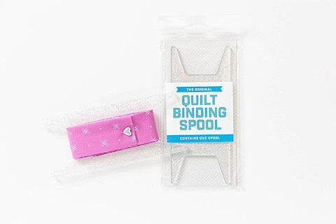 Stitch Supply Quilt Binding Spool White Glitter Quilting Organization Notion SSC303