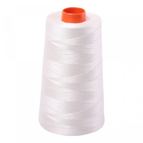 AURIFIL Cone 6722 Sea Biscuit Off White Egyptian Mako Cotton 50 Weight Wt 5900 Meters 6452 Yards Quilt Cotton Quilting Thread