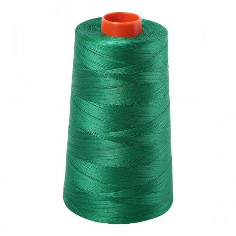 AURIFIL Cone 2870 Green Grass Egyptian Mako Cotton 50 Weight Wt 5900 Meters 6452 Yards Quilt Cotton Quilting Thread