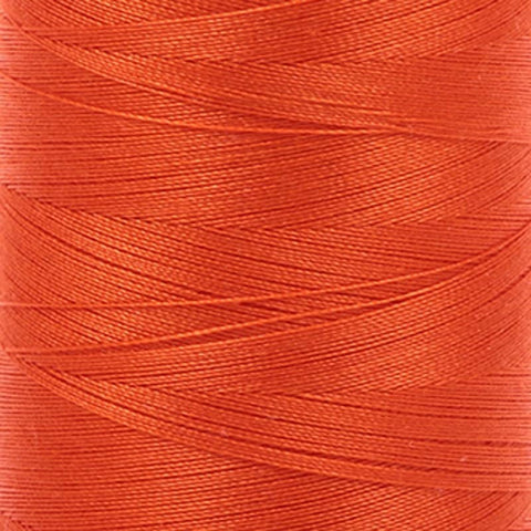 AURIFIL 1104 Neon Orange MAKO 12 Weight Wt 54 Yards Spool Quilt Cotton Quilting Thread