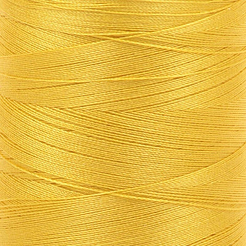 AURIFIL 2120 Canary Yellow MAKO 12 Weight Wt 54 Yards Spool Quilt Cotton Quilting Thread