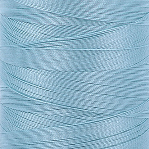 AURIFIL 2805 Light Turquoise Blue MAKO 12 Weight Wt 54 Yards Spool Quilt Cotton Quilting Thread