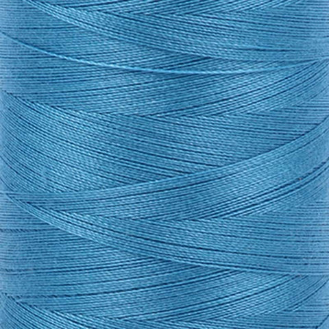 AURIFIL 1320 Bright Teal Blue MAKO 12 Weight Wt 54 Yards Spool Quilt Cotton Quilting Thread