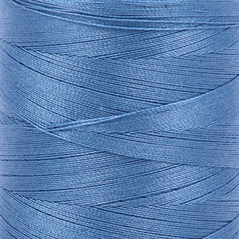 AURIFIL 2725 Light Wedgewood Blue MAKO 12 Weight Wt 54 Yards Spool Quilt Cotton Quilting Thread