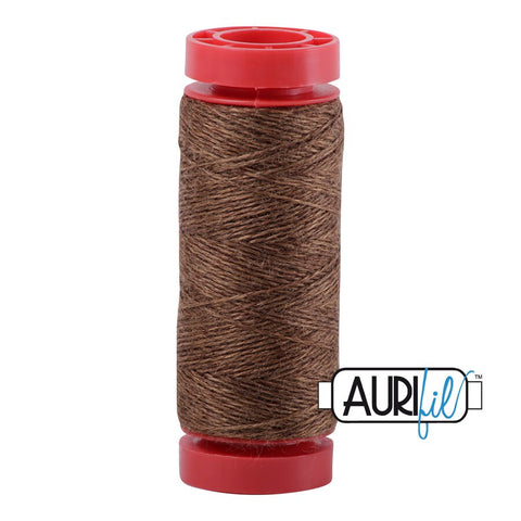 Aurifil LANA WOOL 8087 Tan Light Brown 12 Weight Wt 50 Meters 54 Yards Spool Quilt Wool Quilting Thread