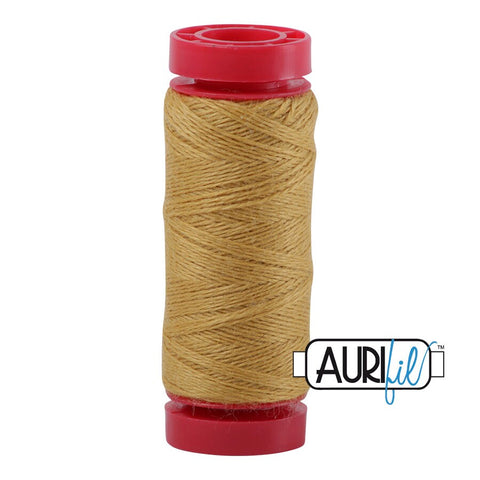 Aurifil LANA WOOL 8174 Straw 12 Weight Wt 50 Meters 54 Yards Spool Quilt Wool Quilting Thread