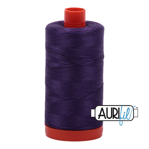 AURIFIL 4225 Eggplant Purple MAKO 50 Weight Wt 1300m 1422y Spool Quilt Cotton Quilting Thread