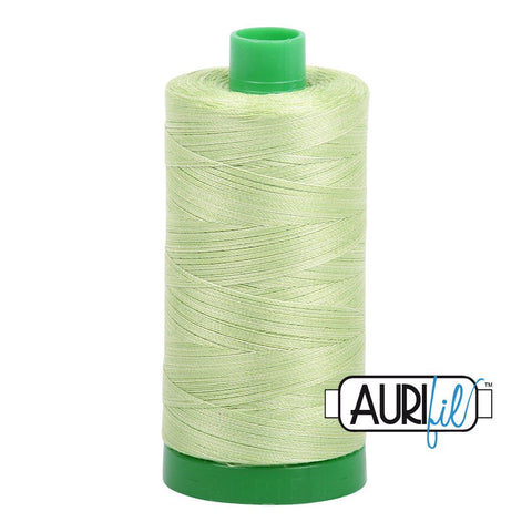 AURIFIL Variegated 3320 Light Spring Green MAKO 40 Weight Wt 1000m 1094y Quilt Cotton Quilting Thread