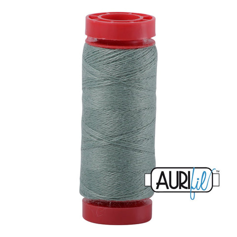 Aurifil LANA WOOL 8945 Sage Green 12 Weight Wt 50 Meters 54 Yards Spool Quilt Wool Quilting Thread