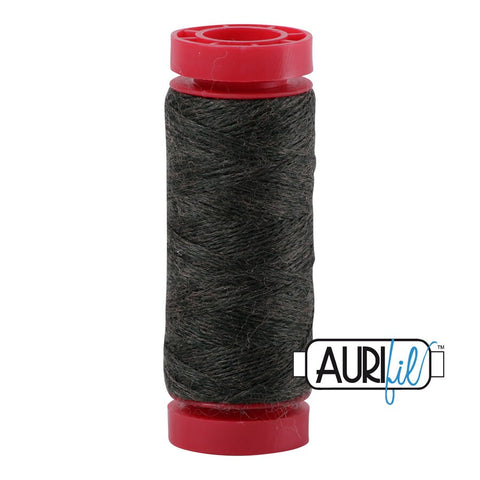 Aurifil LANA WOOL 8073 Hunter Green Melange 12 Weight Wt 50 Meters 54 Yards Spool Quilt Wool Quilting Thread