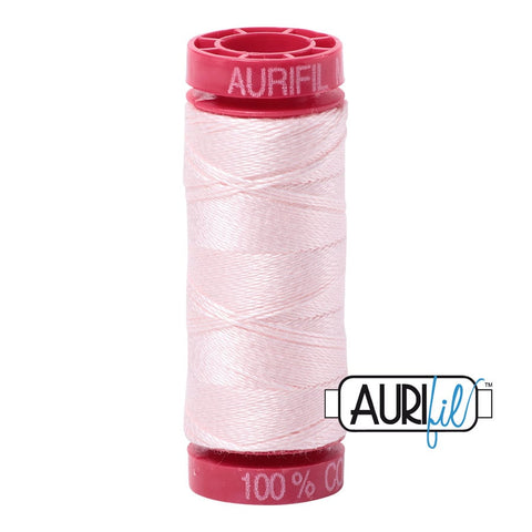 AURIFIL 6723 Fairy Floss Pink MAKO 12 Weight Wt 54 Yards Spool Quilt Cotton Quilting Thread