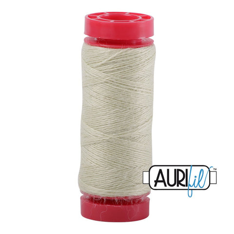 Aurifil LANA WOOL 8958 Honeydew Green 12 Weight Wt 50 Meters 54 Yards Spool Quilt Wool Quilting Thread