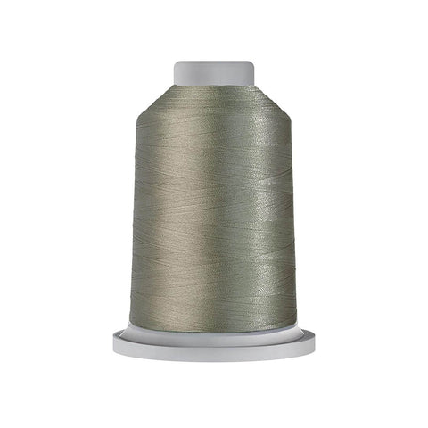 GLIDE Fil-Tec Mini Cone Silver Grey Gray Trilobal  Polyester 40 Weight Wt 1100 Yards Sewing Quilting Embroidery Thread FTC410.10004