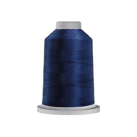 GLIDE Fil-Tec Mini Cone Empire Blue Trilobal  Polyester 40 Weight Wt 1100 Yards Sewing Quilting Embroidery Thread FTC410.30286