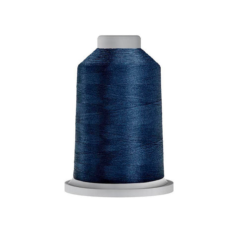 GLIDE Fil-Tec Mini Cone Admiral Blue Trilobal  Polyester 40 Weight Wt 1100 Yards Sewing Quilting Embroidery Thread FTC410.30654