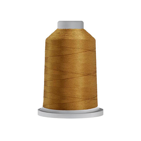 GLIDE Fil-Tec Mini Cone Ginger Gold Trilobal  Polyester 40 Weight Wt 1100 Yards Sewing Quilting Embroidery Thread FTC410.20125